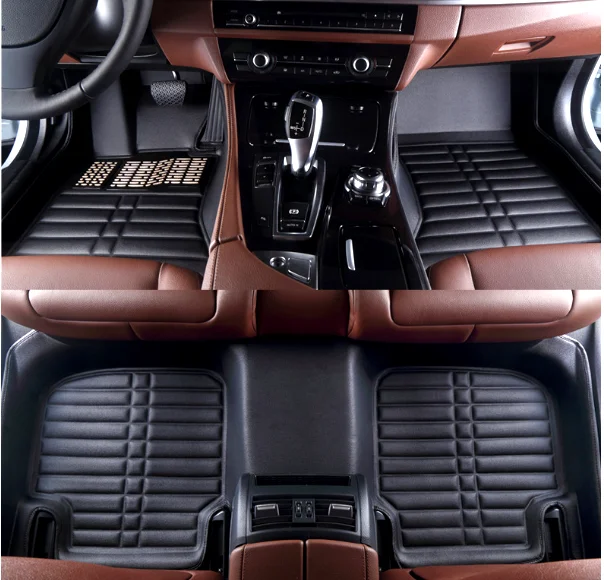 5D car mat factory leather car floor mats for Accord Fit waterproof car mat Yaris corolla
