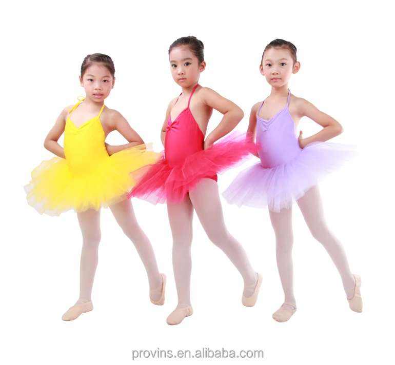 Girls Ballet Dance Stage Performance Tutu Dress