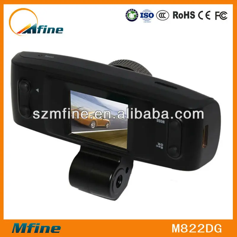 реальные Full HD 1080p 1,5-дюймовый GS1000 камеры DVR автомобиля видео, чипсета Ambarella, Gsensor, H.264, детектор движения