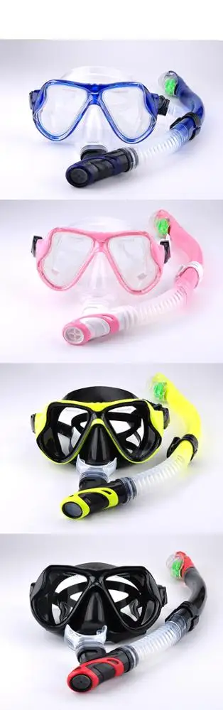 Suit of diving mask + submersible tube, diving diving adult and child diving mask
