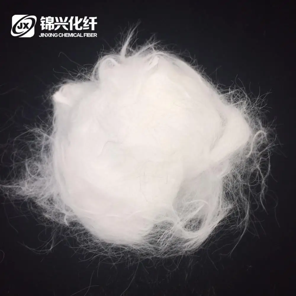 Нейлоновое степлер-волокно Ангола Тип 8D * 38 мм полностью тусклые обжимные девственные белые волосы для покрытия пряжи