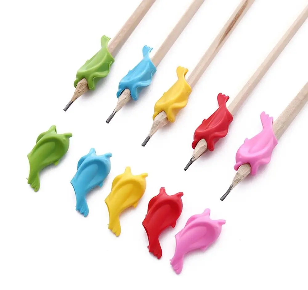 
Pencil Grips,Ergonomic Training Children Pencil Holder Pen Writing Aid Grip Posture Correction Tool for Kids 