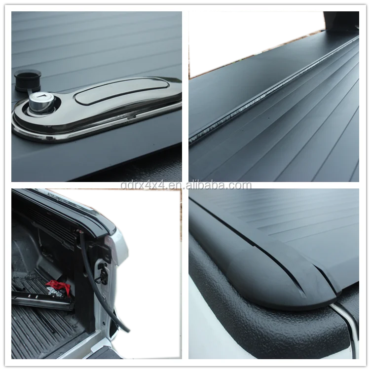 
waterproof pickup truck bed cover 4X4 Aluminum Roller lid With Lock for Tundra 6.5ft without utility rack 2014-2018 