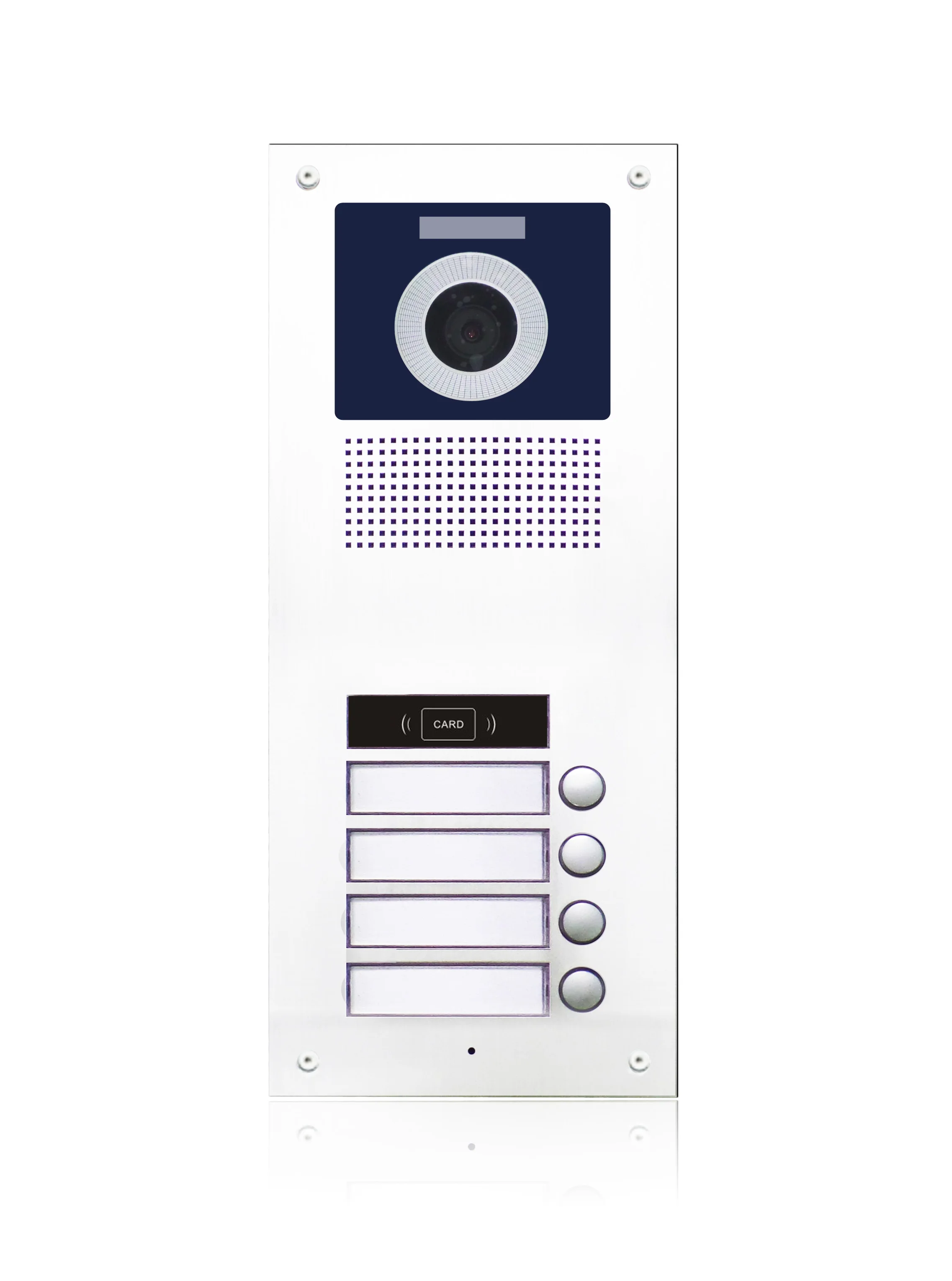 
CAMMAX out door station RFID key press button Intercom for building apartment video door phone night vision LED 