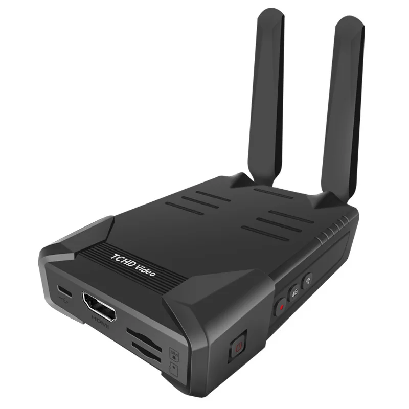 High Quality 3.5mm Audio SD Card Recording Wireless Network Video Encoder