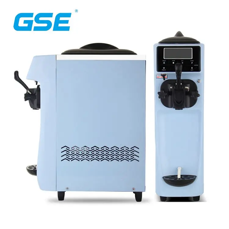 Ce Hot Sale Mini Table Top Ice Cream Maker Soft Ice Cream Making Machine