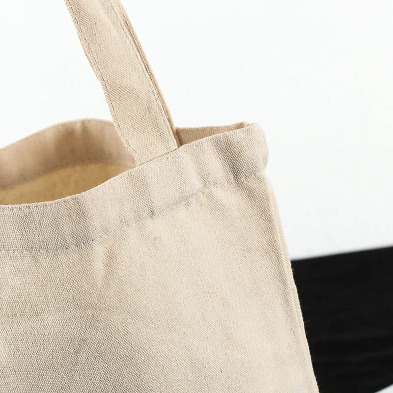 Heli Simple Cotton Canvas Eco Friendly Foldable Shopping Bag