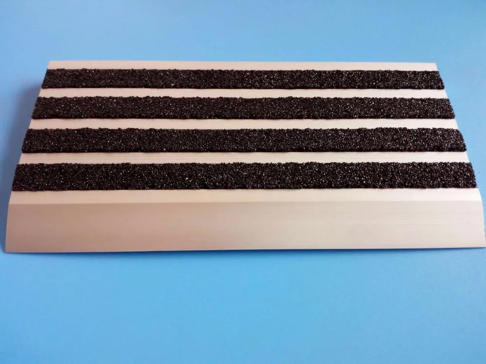 
External Slip Resistant Step Nosing for Heavy Foot Traffic 