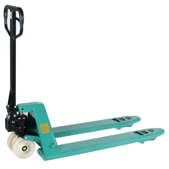 Small Mini Warehouse Equipment 2 3Ton Hand Hydraulic Pallet Truck Jack with Nylon/PU Wheels for sale