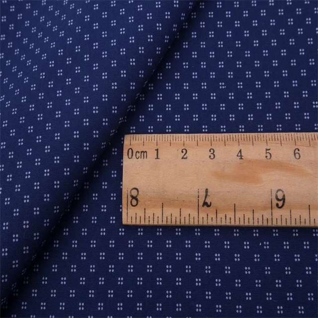 ready goods plain print bamboo polyester custom print school uniform fabric