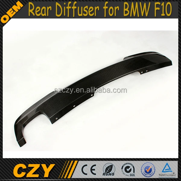 M Tech Carbon Fiber F10 Задний Губ Диффузор для BMW