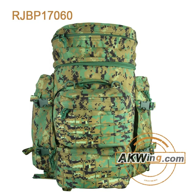 Digital Woodland army backpack 1000D Cordura army bag Personal Loading Carrying Equipment military bag