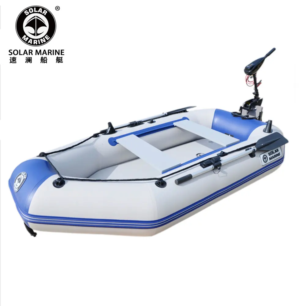 C270-3 Solarmarine 2.7m Air Floor PVC Inflatable Boat with OutBoard Motor