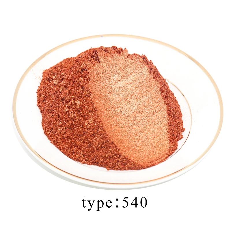 Factory Price 50 g Genuine 5 Colors Colorful Pigment Pink Brown Orange Red for Handmade Soap Crafts Making Pearl Powder