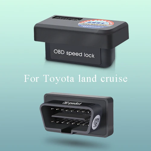 Auto Car OBD Speed Lock and window close and folder mirror for Toyota Land Cruise 16-19 and Prado16-19