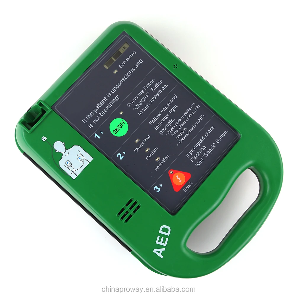 
High quality CE Approved PWD-M7000 AED Automated External Defibrillator 