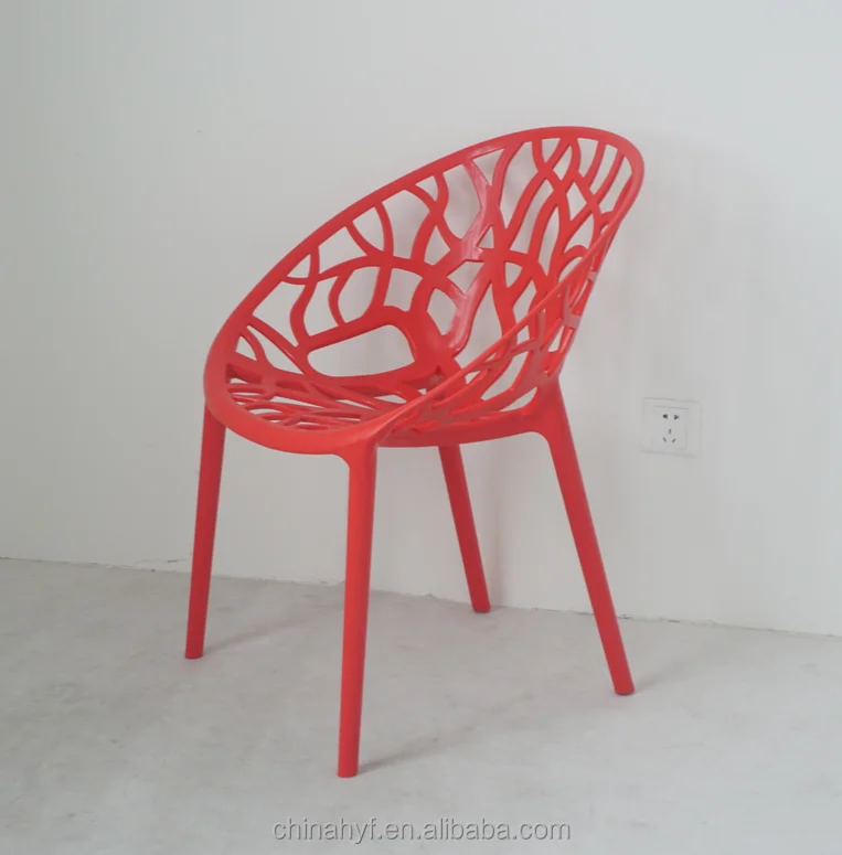 
replica PP plastic stackable dining vegetative chair PP-104A 