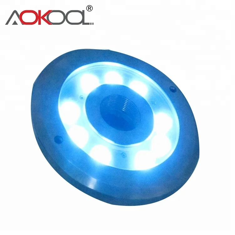 Надежный китайский поставщик RGB 3 в 1 из нержавеющей стали водонепроницаемый светодиодный подводный фонарь для фонтана