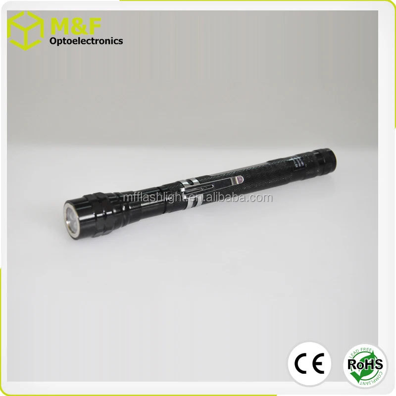 2022 Hot Sell Magnetic head with 3 LED Flexible Portable Torch Light Pen Mini Work BBQ Light