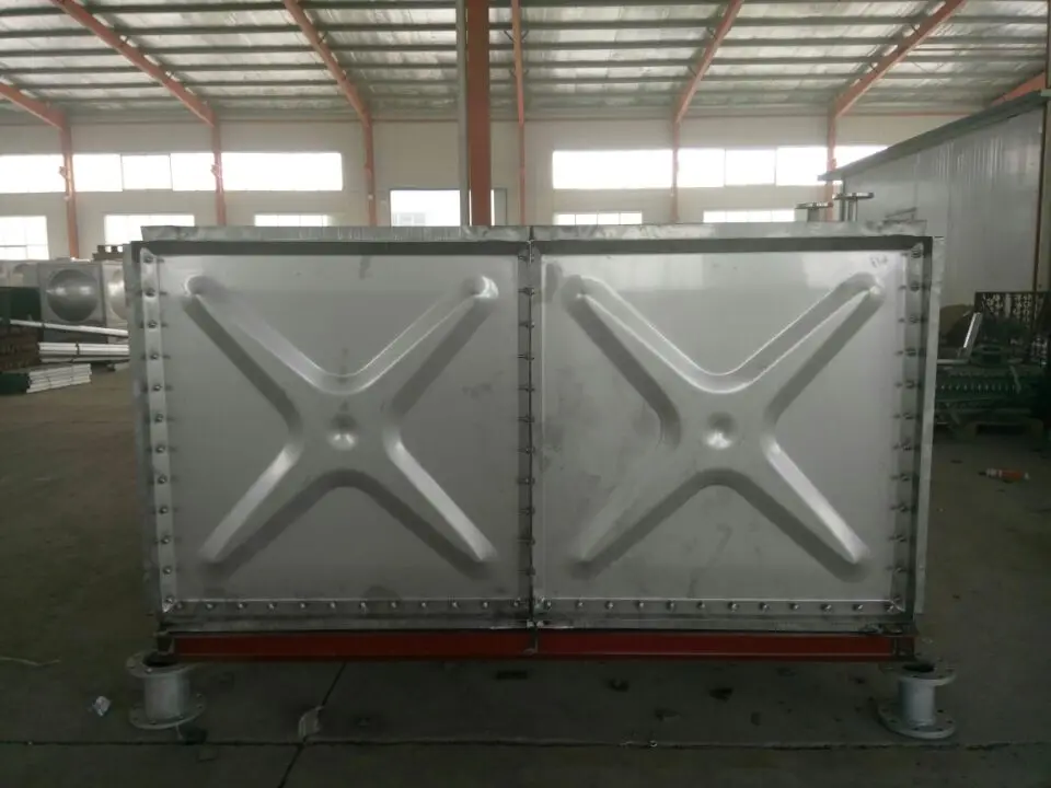 April Promotion! Standard Stainless steel 316  material pressed panels bolted assembled water tank