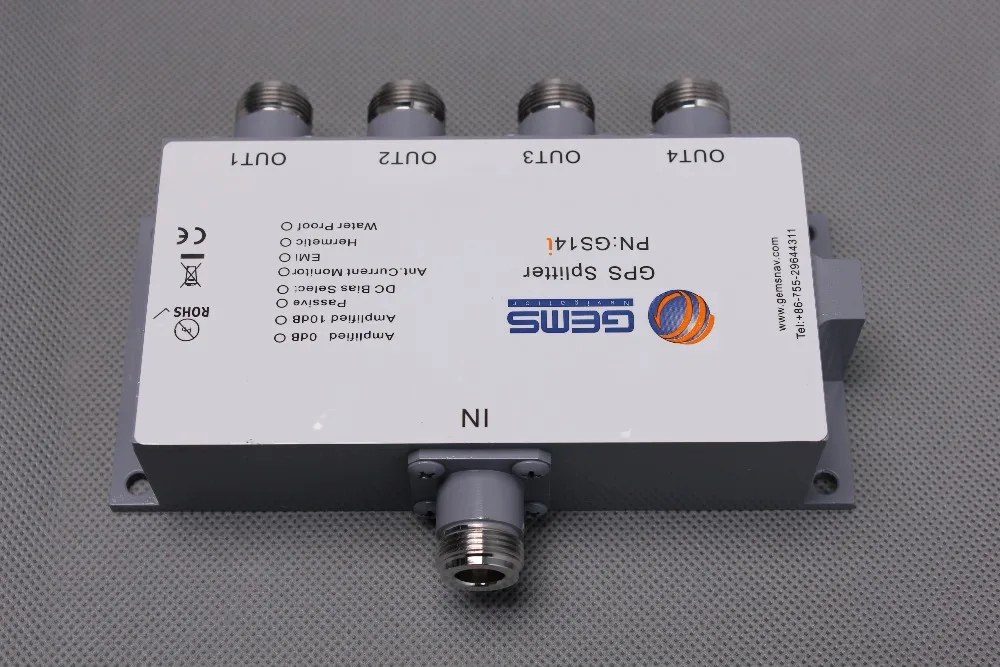 Power Splitter 4 Way GPS Splitter