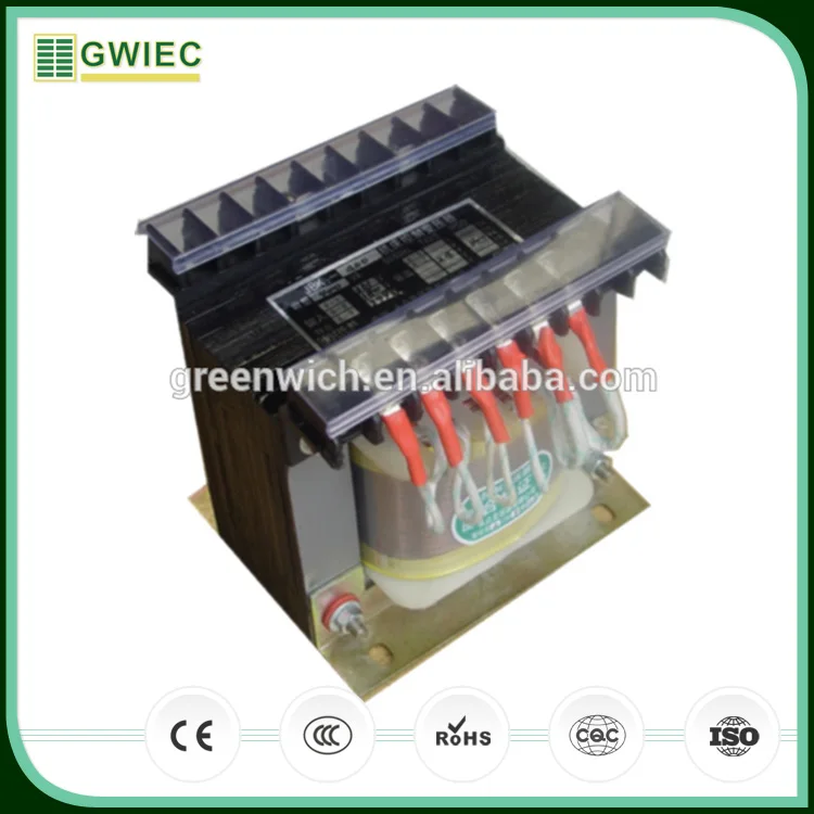 GWIEC China Export Single Phase JBK3 220V Ac Transformer Step Down Transformer