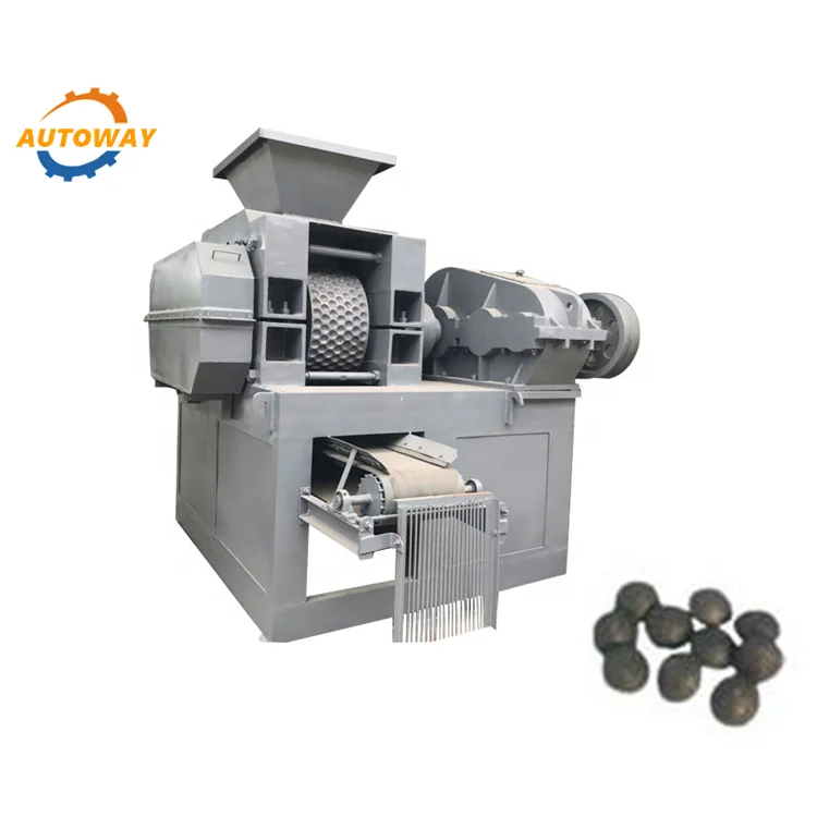 High Quality Rice Husk Coconut Shell Wood Sawdust Make Ball Press Charcoal Machine