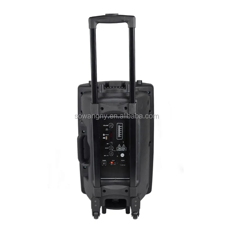 
Cheap Portable Rechargeable Trolley Speaker With USB/SD/FM/BT 