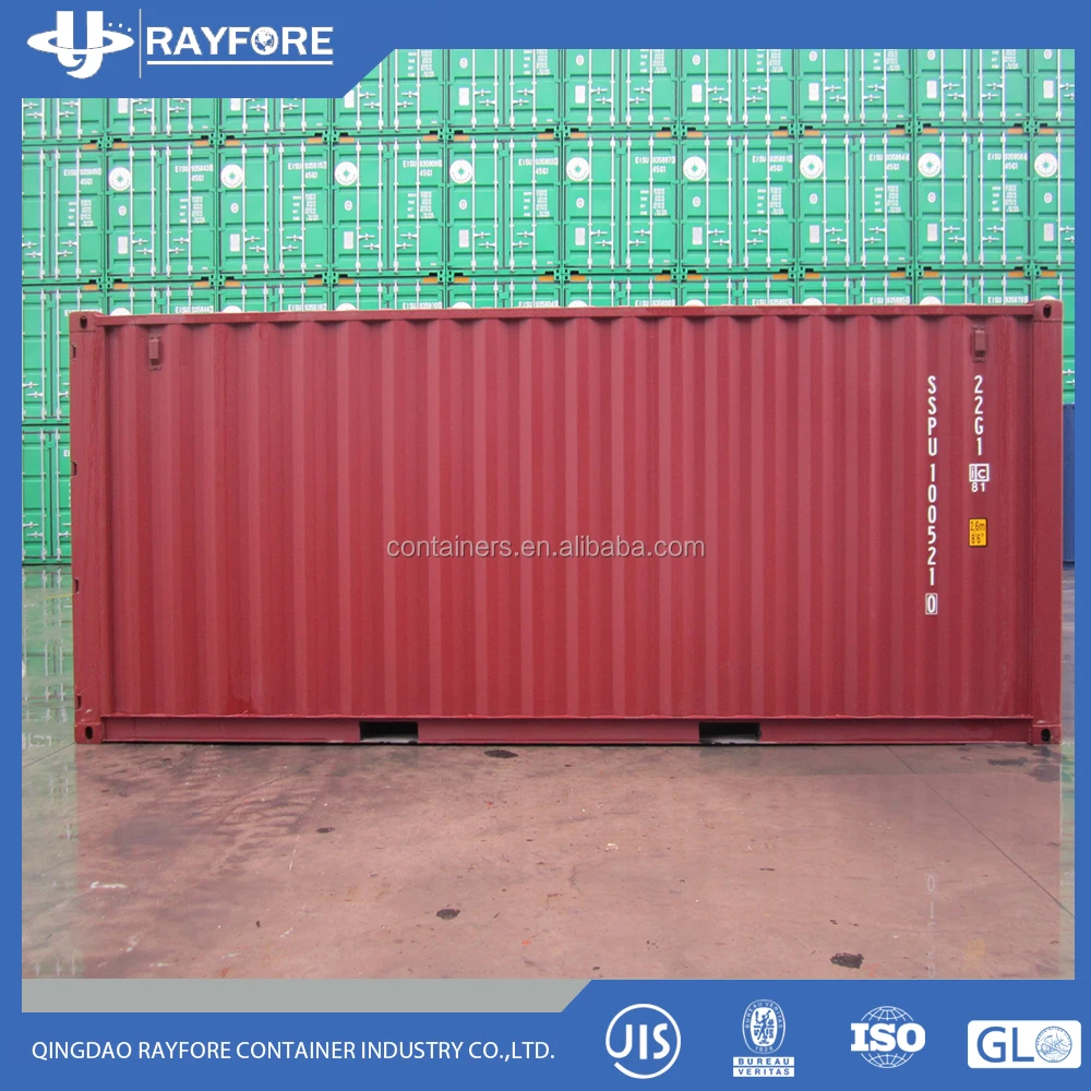 Rayfore cheaper 20ft good condition new dry cargo/shipping Container