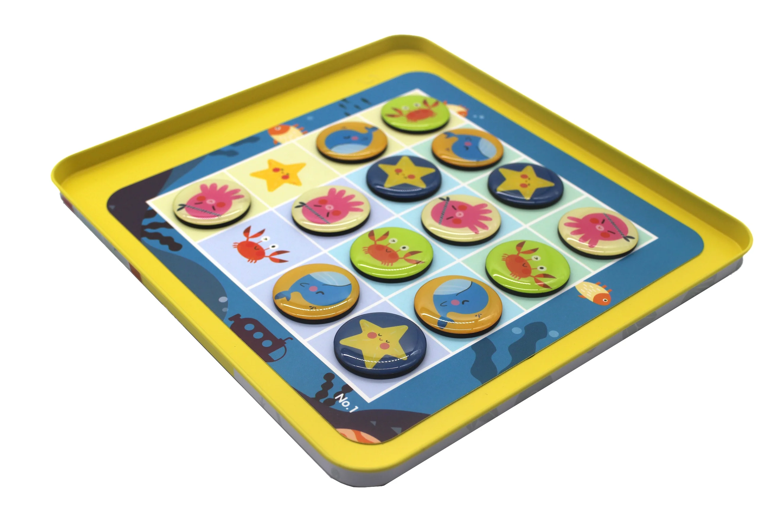 2019 Newest Hot Saalin Magnetic Mind Jungle Logic Game Travel Game for kids Theme Ocean