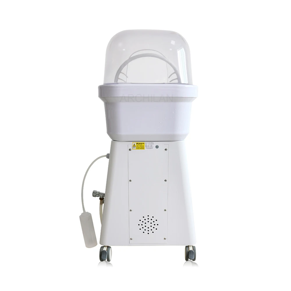 Fumigation system hair care water cycle spa steamer hair care machine