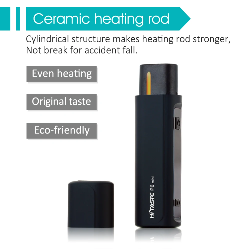 
Russia Hot Sale Hitaste P6mini Heat No Burn Cigarette Electronic Smoking Device With KC Certificate 