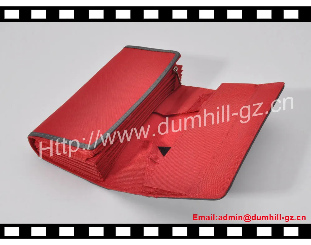 Handmade Red Canvas Multiple Waiter Money Bag Waiter Cash Wallet