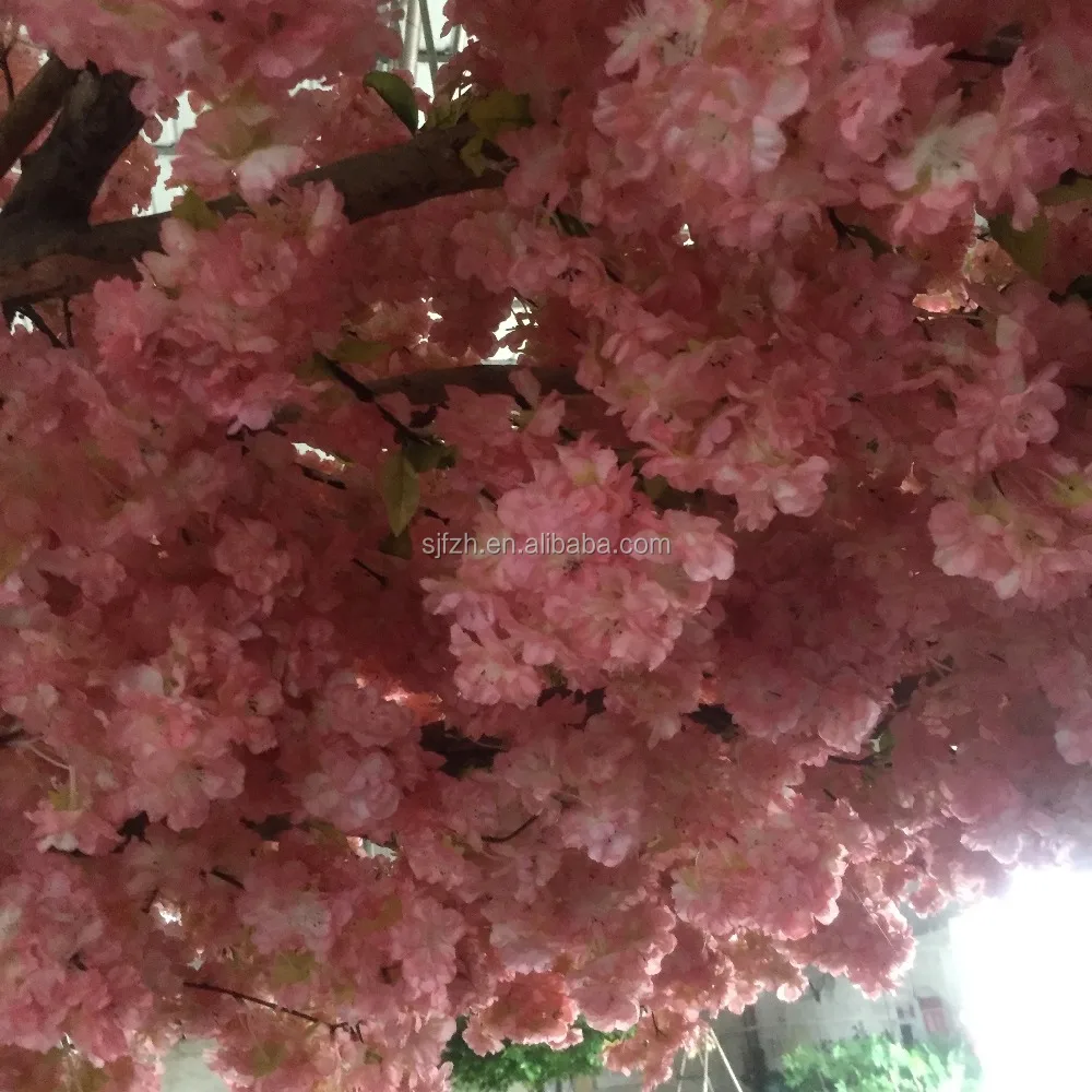 Artificial pink indoor cherry blossom tree wedding cherry blossom tree Japan cherry blossom
