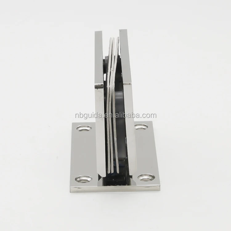 
90 degree shower glass door folding angle pivot screen hinge 