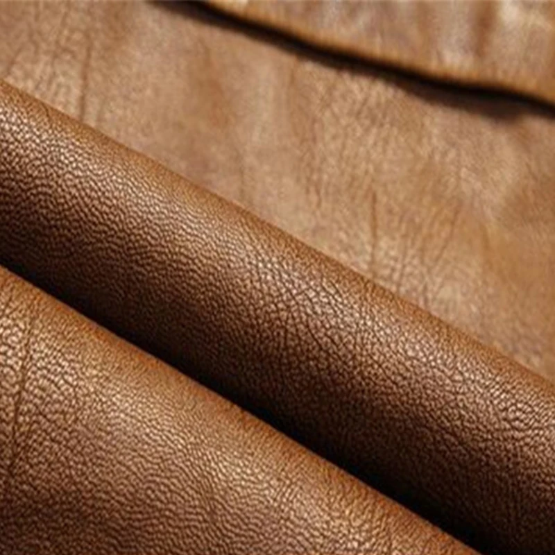 JACKETOWN Fashion Mens genuine motorcycle PU jackets Long Sleeve Winter bomber leather jacket