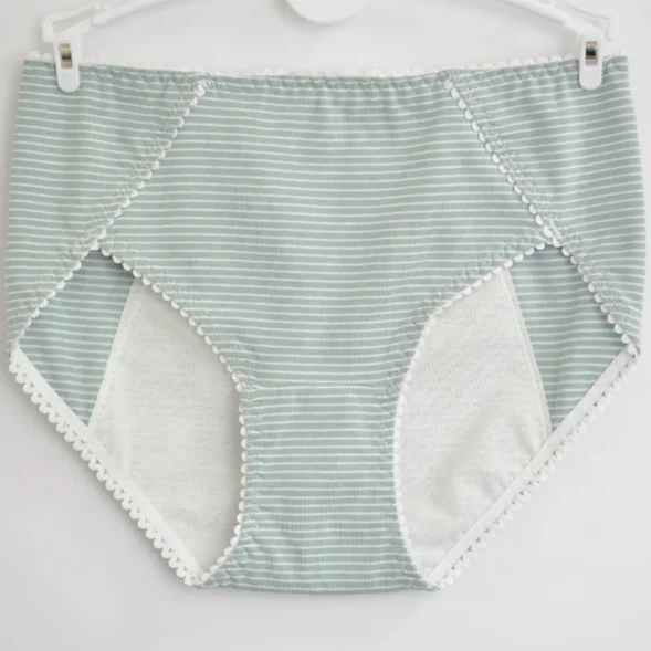 Трусики, нижнее белье, женские трусики для защиты менструаций после родов, с защитой от протечек, хлопковые хипстерские трусики из 100% органического хлопка для женщин