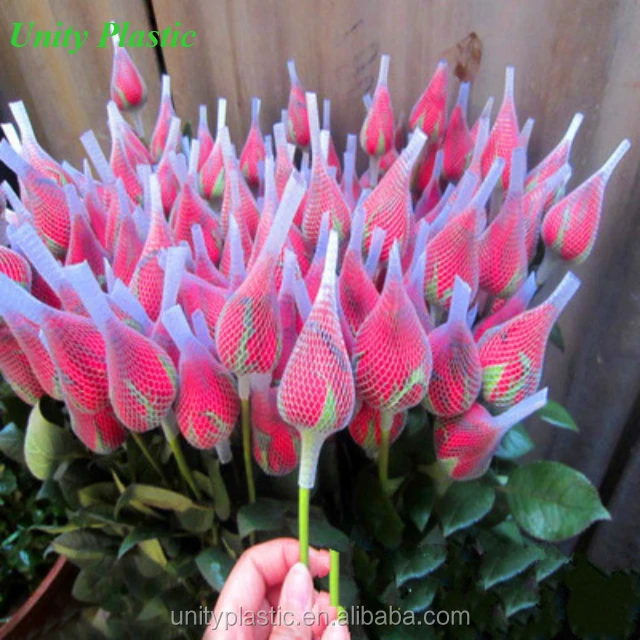 2018 новый материал защитная пластиковая сетка для бутонов розы