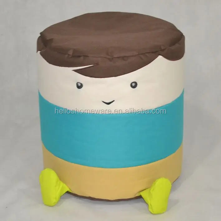 Cute pouf bean bag
