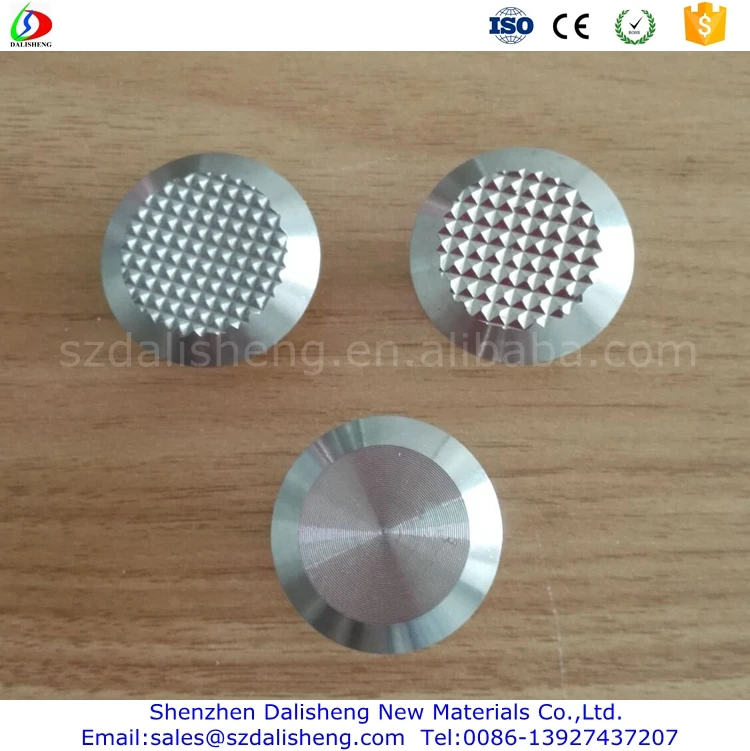 
stainless steel and rubber tactile indicator 