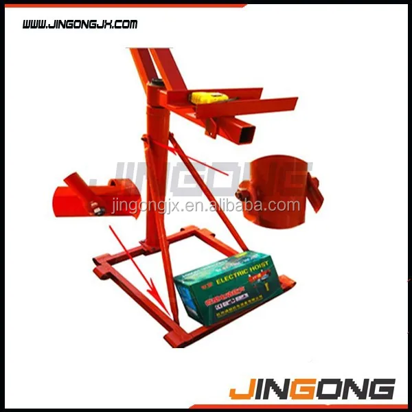 Portable small crane / electric hoist crane 200kg /lifting crane