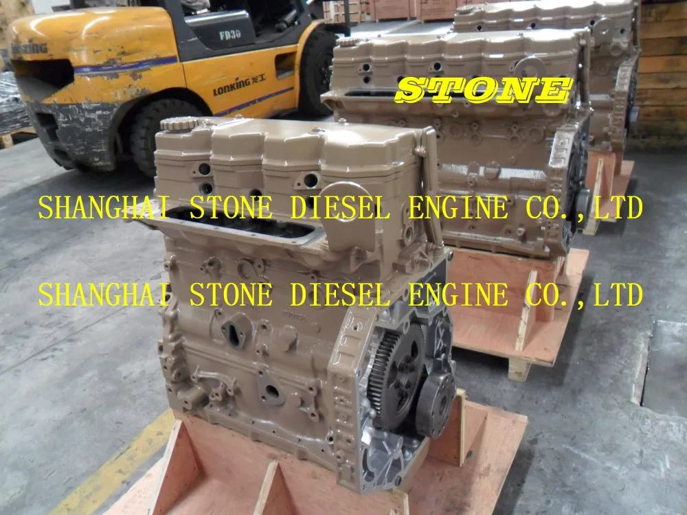 CUMMINS 4 cylinders ISDe ISD long block