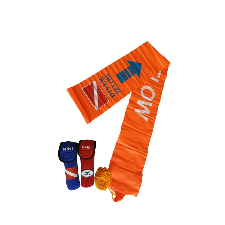 Outdoor spearfishing Diving float dive PVC inflatable spearfishing marker buoy.