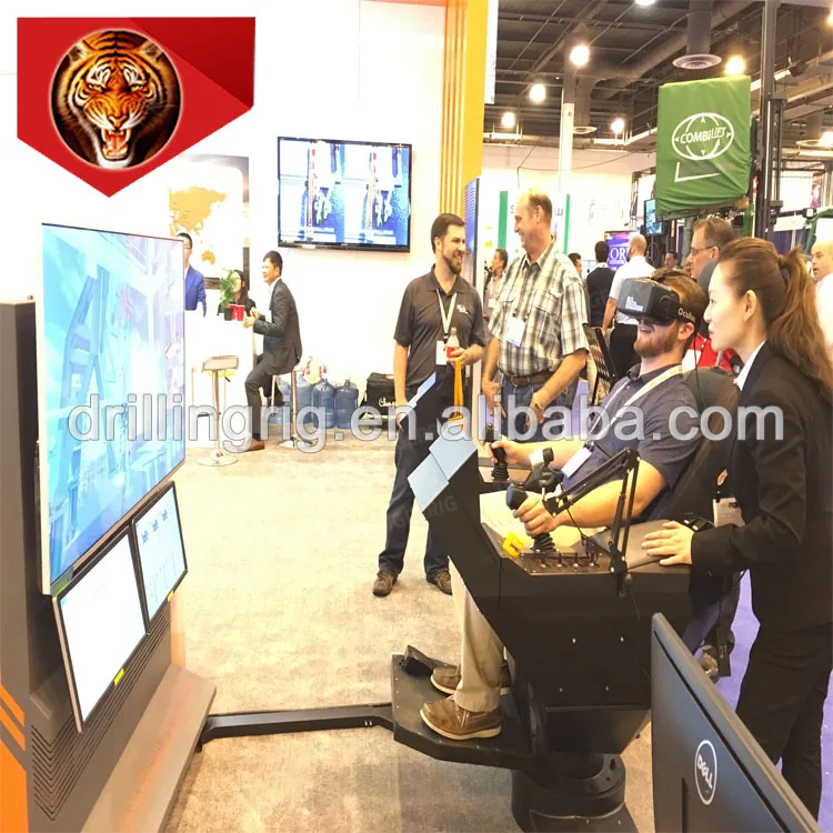 tiger rig Full-scale drilling and well control simulator Oil drilling rig teaching simulator