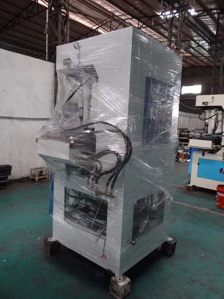 Bottom Floating Double Head High Speed Oil Hydraulic Pressing Machine Shoe Sole Pressing Machine