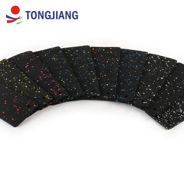 anti-slip anti-noise  Fitness Rubber Mat Flooring Rolls