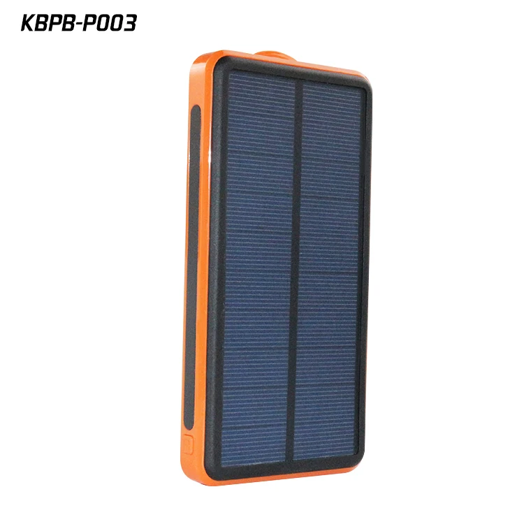 High Capacity Solar Power Bank 20000Mah For Outdoor Activities New Products
