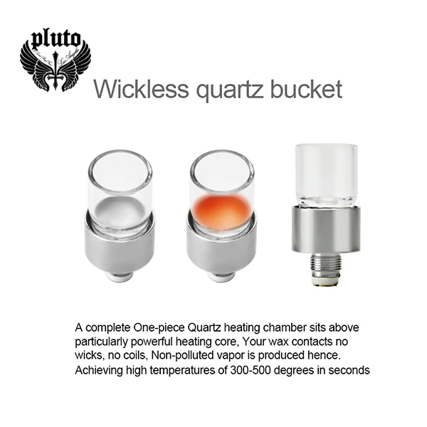 Online shopping USA Motar coil-less coil wax vape quartz bucket atomizer