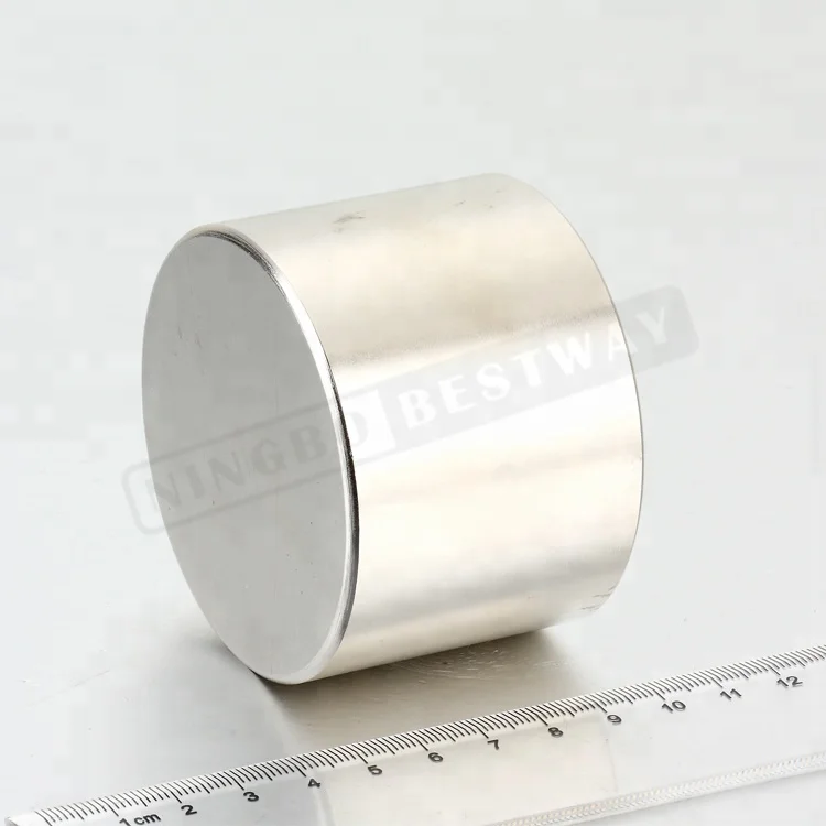 Big size N52 blocks neodymium cylinder magnet stop water meter