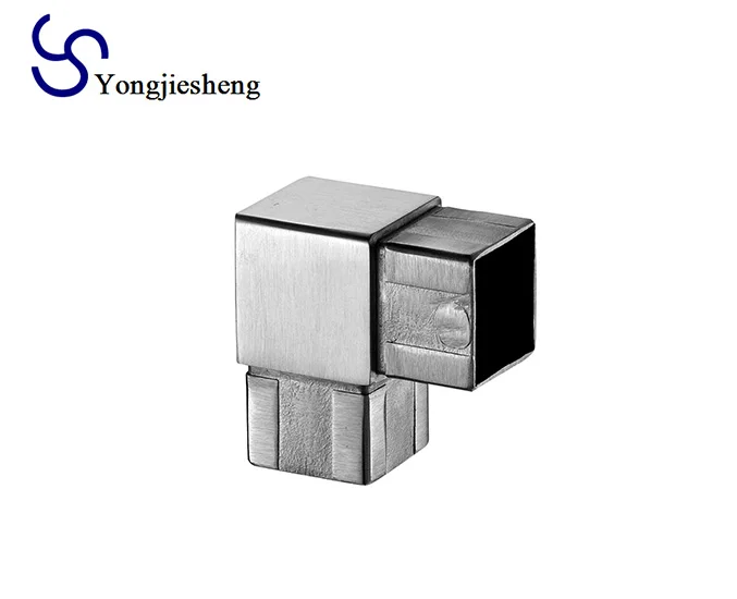 40mm 90 Degree Steel Square Tube Connector